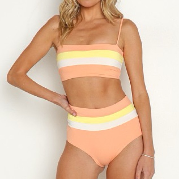 LSPACE Rebel Stripe Bikini set - Picture 12 of 12